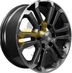 Khomen Wheels KHW1817 7.5x18 6x139,7 ET25 Dia106.1 Gray-FP
