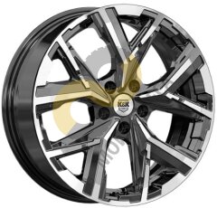 КиК Айона 6.5x18 5x114,3 ET34 Dia66.6 алмаз черный