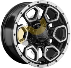 LS Wheels LS1345 9x18 5x150 ET30 Dia110.1 BKF