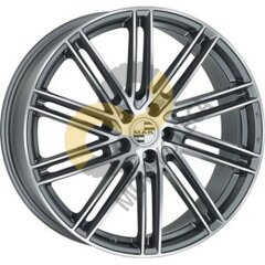 MAK Leipzig 9.0x20 5x112  ET26 Dia66.6 Gun Met-Mirror Face ()