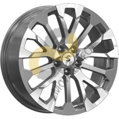 Skad КР003 7.5x19 5x114,3  ET40 Dia64.1 Diamond Gloss Graphite 