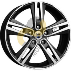 КиК Прайм 6.5x17 5x114,3 ET40 Dia66.1 алмаз черный