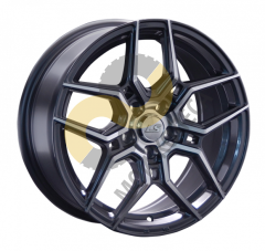 LS Wheels LS1266 7.5x17 5x114,3  ET40 Dia60.1 GMF ()