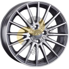 LS Wheels LS425 6x16 4x100  ET41 Dia60.1 GMF ()