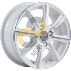 Skad Монако 5.5x14 4x100 ET46 Dia54.1 алмаз белый