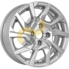 KDW KD1420 5.5x14 4x100 ET40 Dia60.1 Silver Painted