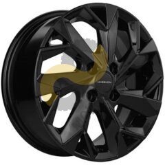 Khomen Wheels KHW1402  5.5x14 4x100  ET43 Dia67.1 Black 