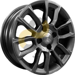 Khomen Wheels KHW1406 5.5x14 4x100 ET45 Dia56.1 Gray