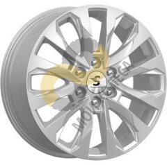 Skad КР007 8x20 6x139,7  ET38 Dia67.1 Elite silver 