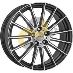 AEZ Steam 8.0x19 5x112  ET30 Dia66.6 Graphite Front Polished ()