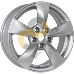 KDW KD1543 6.0x15 5x100 ET38 Dia57.1 Silver Painted