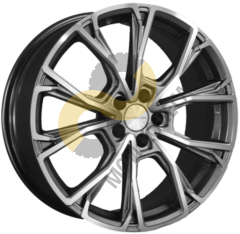 Khomen Wheels KHW1907 7.5x19 5x108 ET38 Dia60.1 Gray-FP