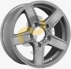 Khomen Wheels KHW1614 6.5x16 5x139,7 ET40 Dia98.6 F-Silver-FP