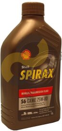 Масло трансмиссионное МКПП Shell Spirax S6 GXME 75W-80 синтетическое 1 л.