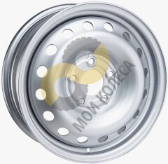Штампованные диски Mitsubishi 6x15 4x114,3 ET46 Dia67.1 Silver