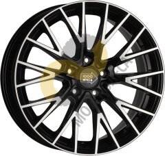 1000 Miglia MM1009 7x17 5x114,3  ET50 Dia67.1 Gloss Black Polished ()