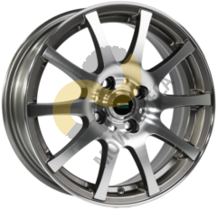 Megami MGM-2 6.0x15 5x100 ET38 Dia57.1 GMF