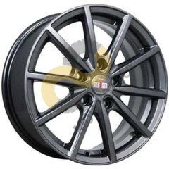 Alcasta M61 7x17 5x108 ET43 Dia65.1 Graphite