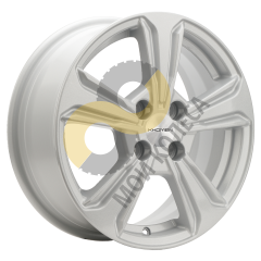 Khomen Wheels KHW1502 6x15 4x100  ET45 Dia54.1 F-Silver ()