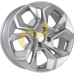 KDW KD1620 6.5x16 4x100 ET45 Dia60.1 Light Silver Painted